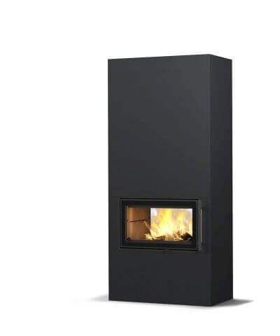 Akumulačná mastencová pec Tulikivi S Saramo 21 2D s keramickým obkladom StructureBlack