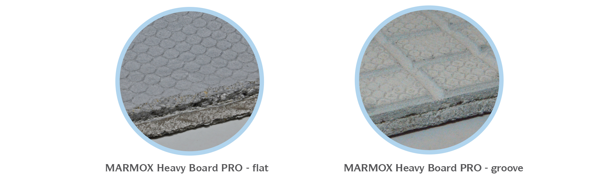 Plochý a drážkovaný - MARMOX Heavy Board PRO - pre elektrické podlahové vykurovanie
